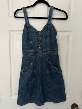 Japna denim mini dress